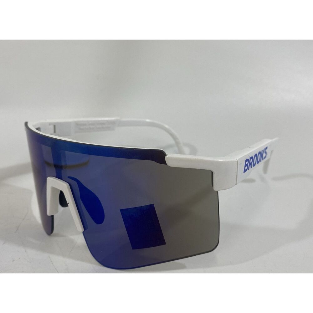 Brooks Running Athletic Mirrored Sunglasses Lightweight‎ Wrap UV400
